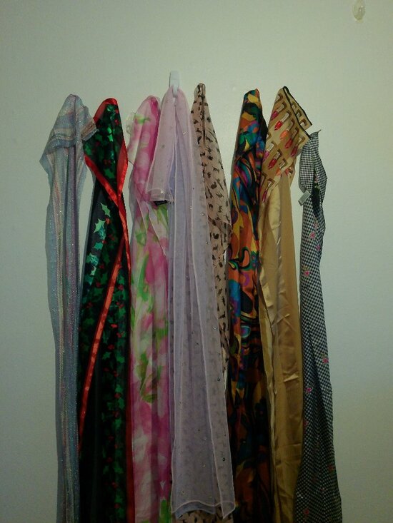 Nine Scarfs Long Thin - Picture 2 of 9